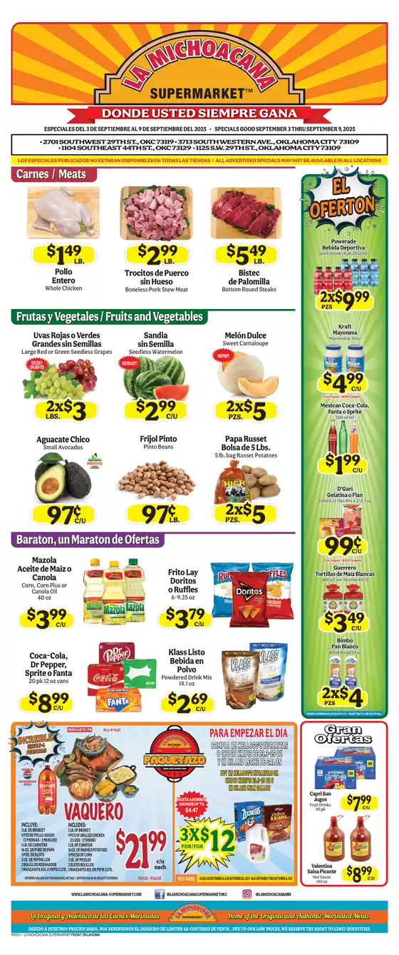Top deals for all customers