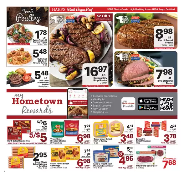 Harp's Market weekly ad