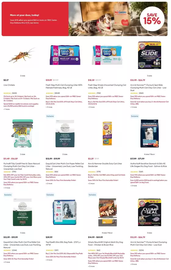 Pet Smart Weekly ad