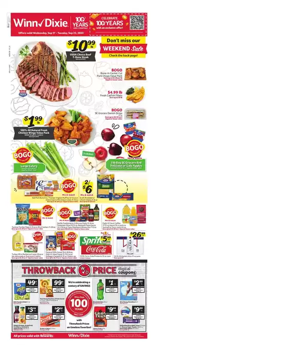 Winn Dixie catalogue | Top deals and discounts | 2025-09-17T00:00:00.000Z - 2025-09-23T00:00:00.000Z