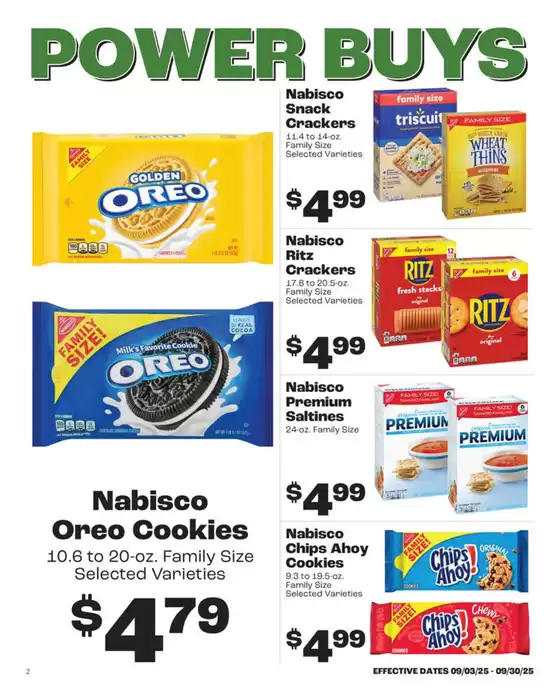 Rosauers Monthly Power Buys