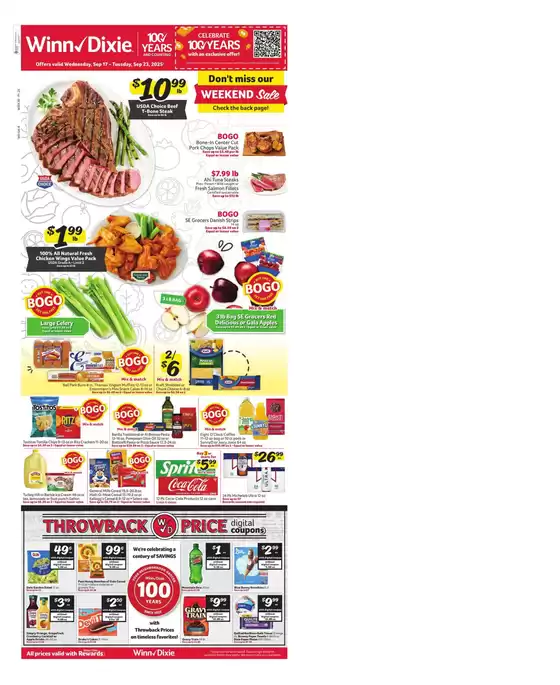 Winn Dixie catalogue | Top deals for all customers | 2025-09-17T00:00:00.000Z - 2025-09-23T00:00:00.000Z