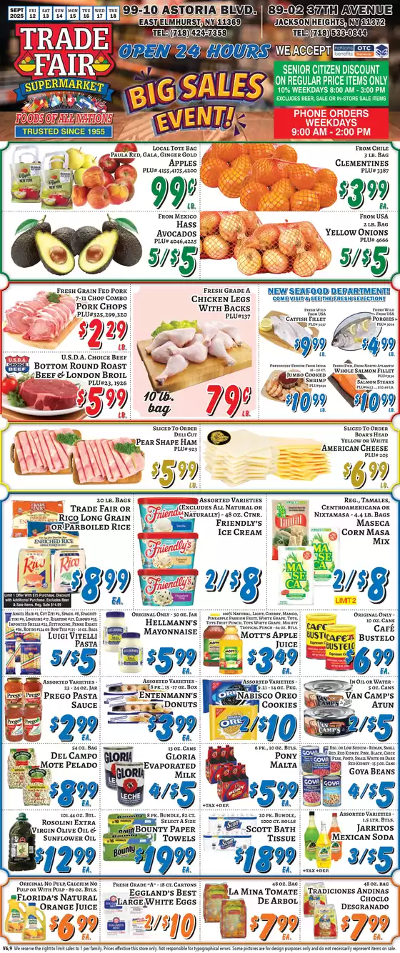 Trade Fair Supermarket catalogue in South Pasadena CA | Discounts and promotions | 2025-09-16T00:00:00.000Z - 2025-09-30T00:00:00.000Z