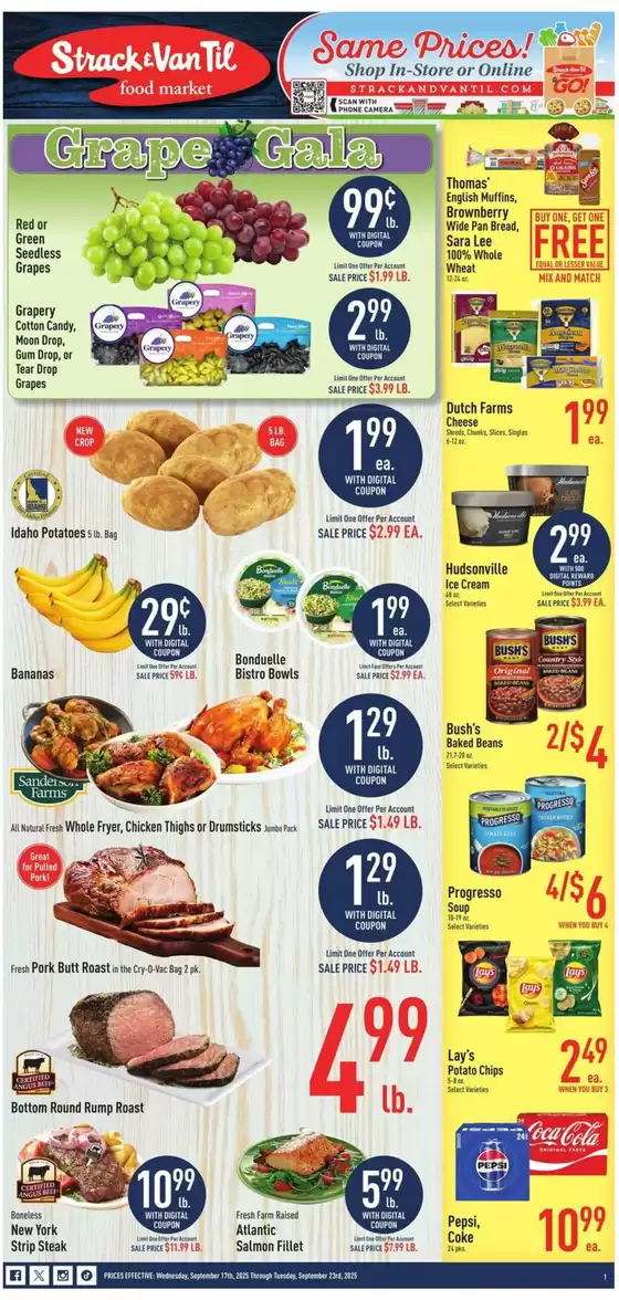 Strack & Van Til flyer