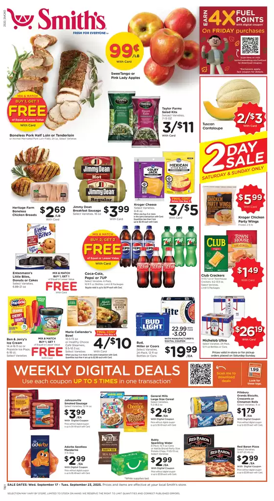 Smith's catalogue | Attractive special offers for everyone | 2025-09-17T00:00:00.000Z - 2025-09-23T00:00:00.000Z