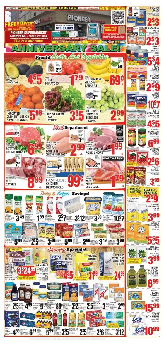 Pioneer Supermarkets catalogue in Watauga TX | Great offer for bargain hunters | 2025-09-12T00:00:00.000Z - 2025-09-18T00:00:00.000Z