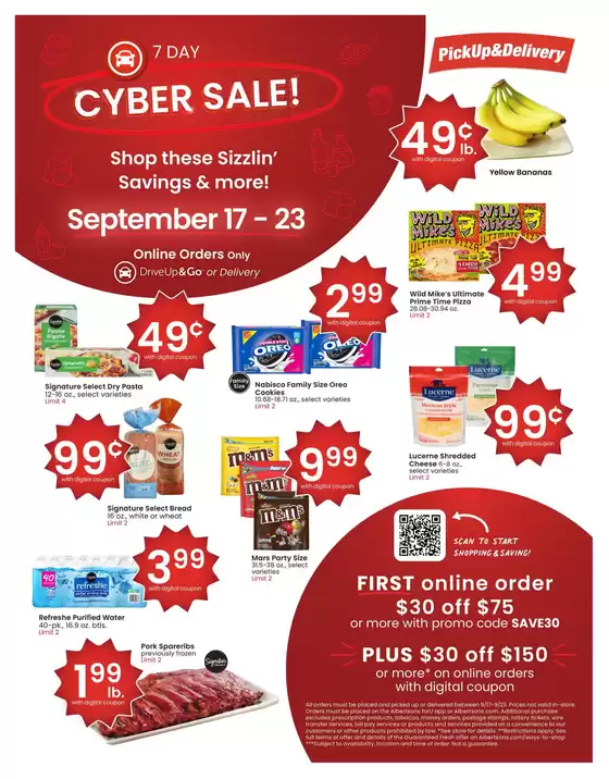 Albertsons catalogue in Fort Lee NJ | Top offers for all bargain hunters | 2025-09-17T00:00:00.000Z - 2025-09-23T00:00:00.000Z