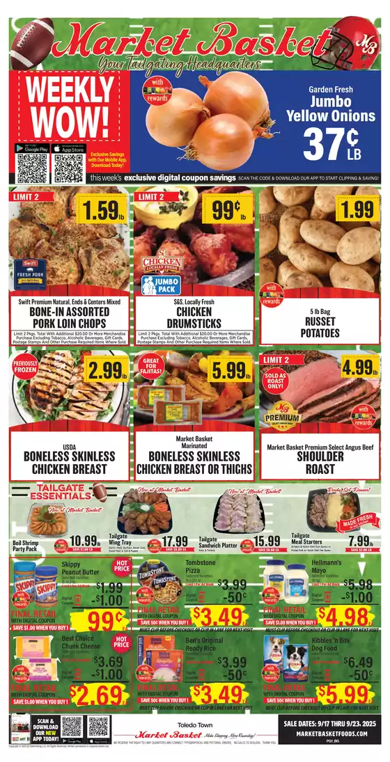 Market Basket catalogue in Oceanport NJ | Current special promotions | 2025-09-17T00:00:00.000Z - 2025-10-01T00:00:00.000Z