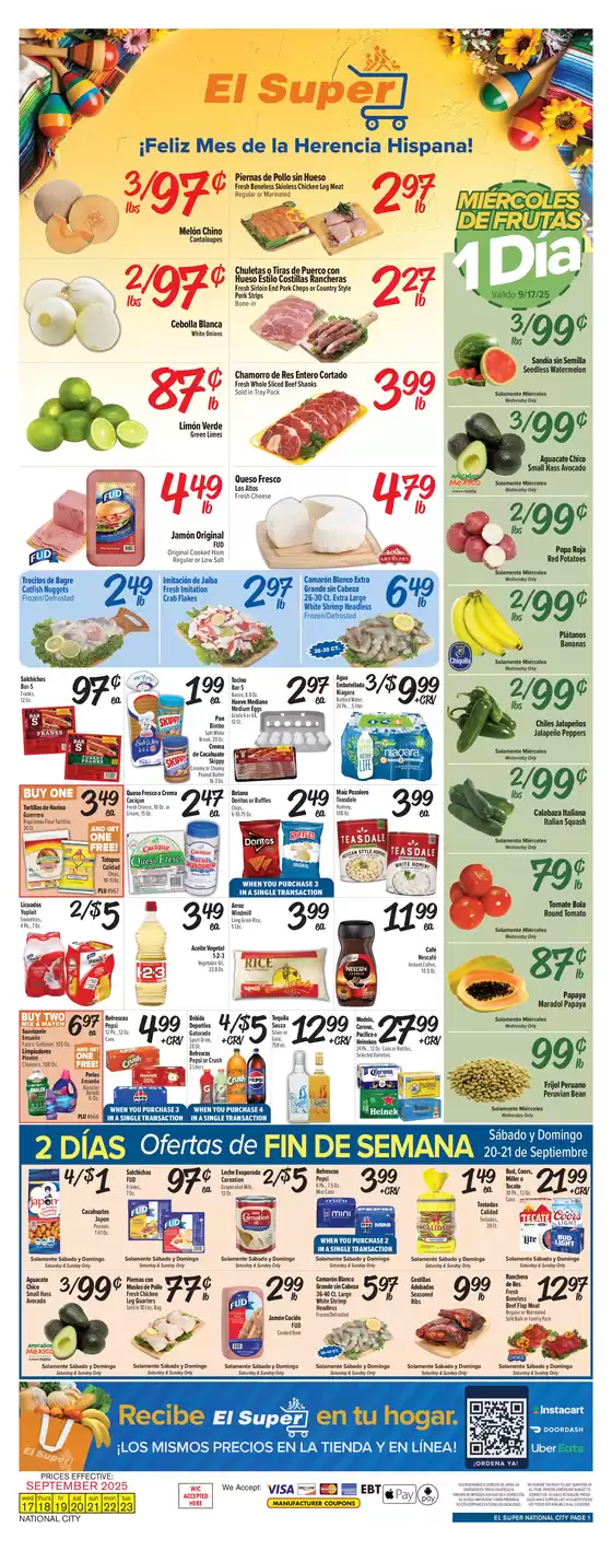 El Super catalogue in Spokane WA | Our best bargains | 2025-09-17T00:00:00.000Z - 2025-09-23T00:00:00.000Z
