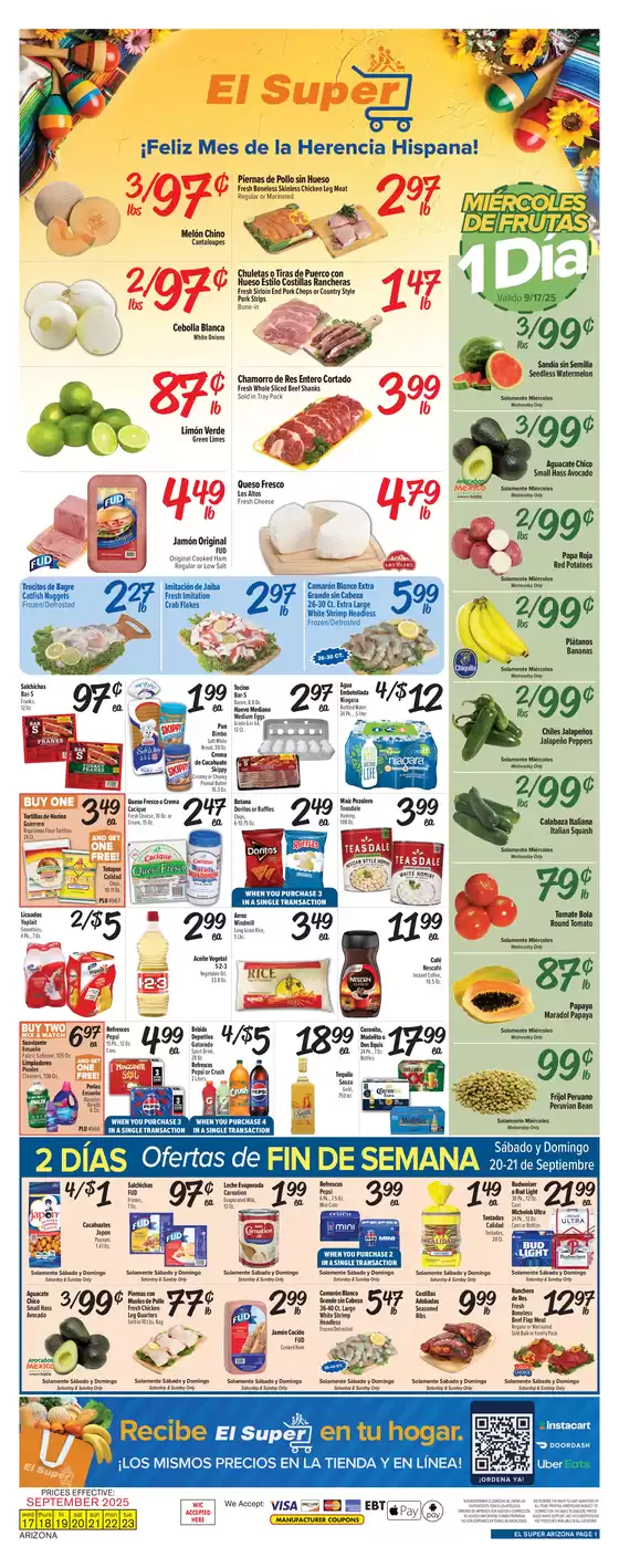 El Super catalogue in Spokane WA | Our best deals for you | 2025-09-17T00:00:00.000Z - 2025-09-23T00:00:00.000Z