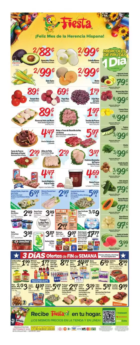 Fiesta Mart catalogue | Top deals and discounts | 2025-09-17T00:00:00.000Z - 2025-09-23T00:00:00.000Z