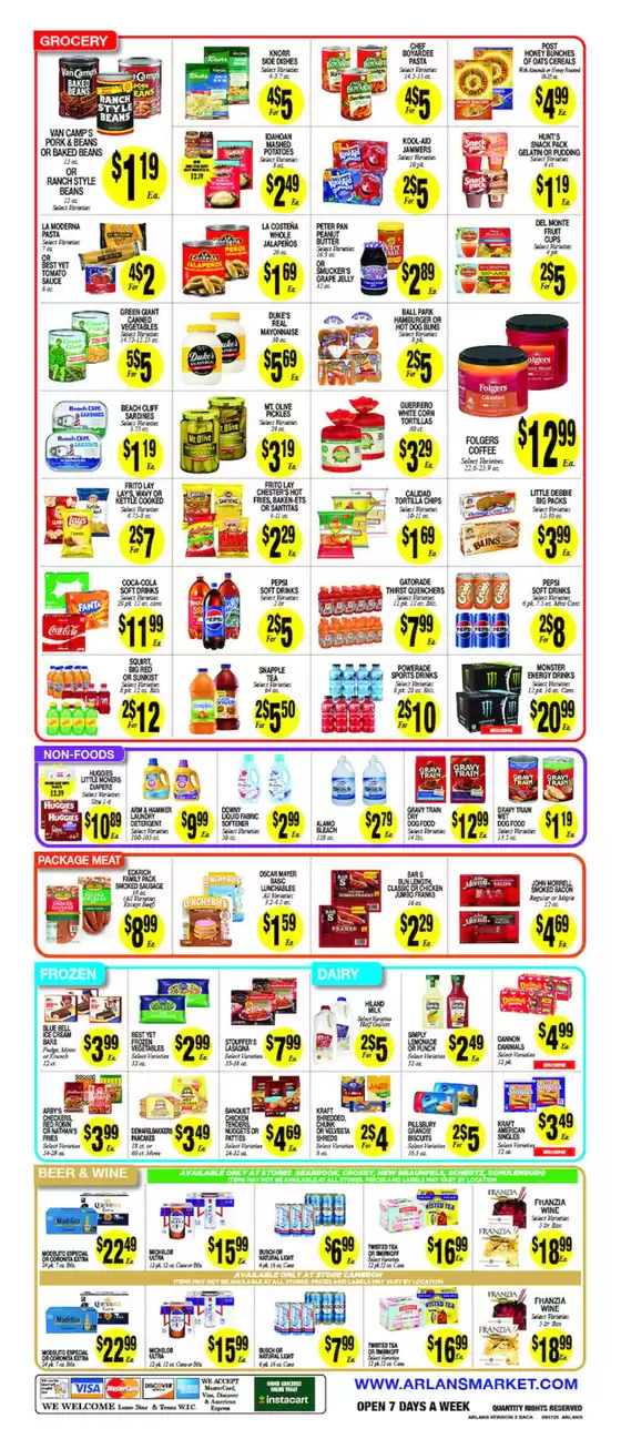 Arlan's Market weekly ad
