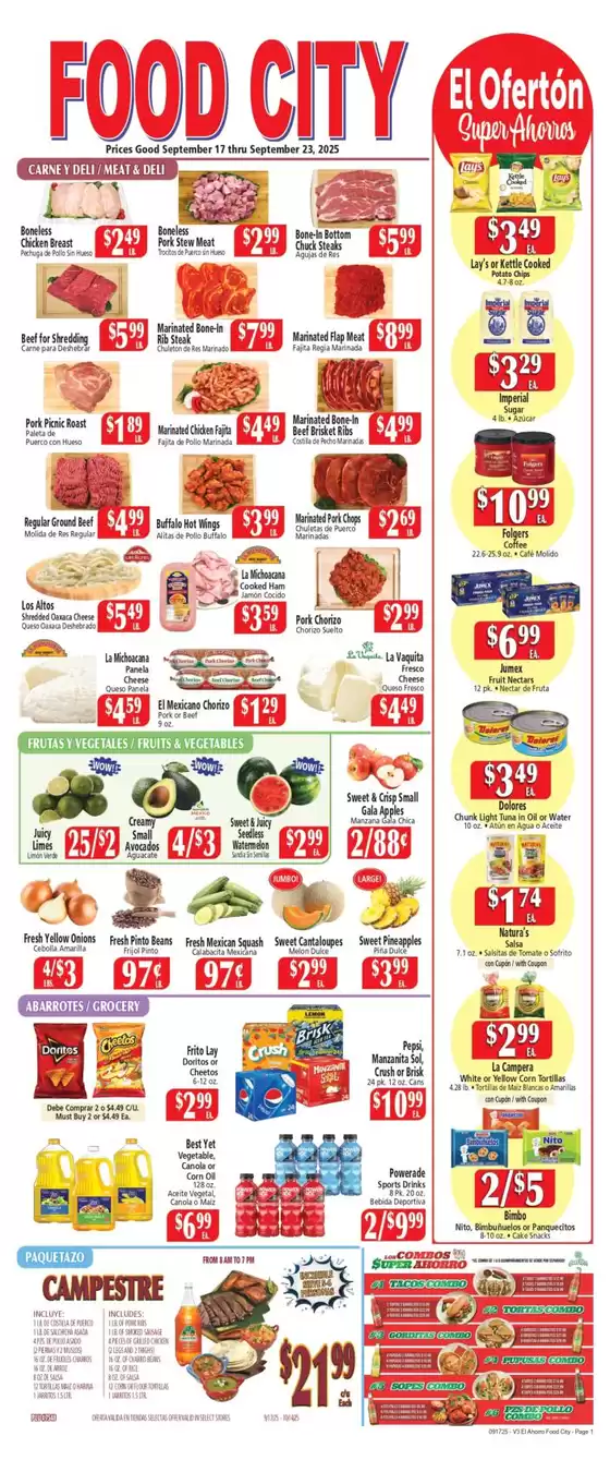 El Ahorro catalogue in La Puente CA | Our best deals for you | 2025-09-17T00:00:00.000Z - 2025-10-01T00:00:00.000Z