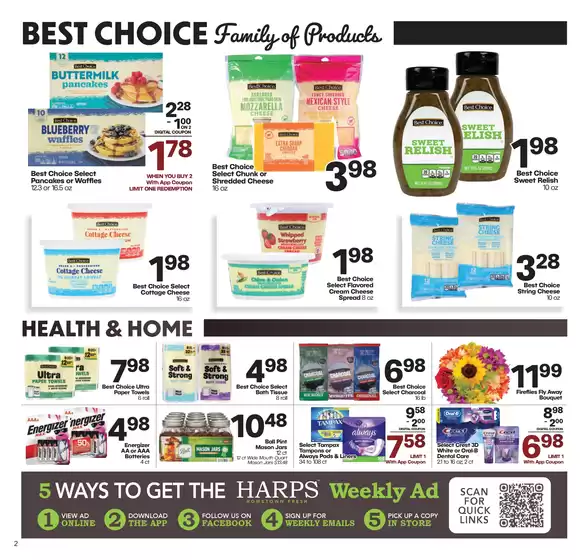 Harp's Market weekly ad