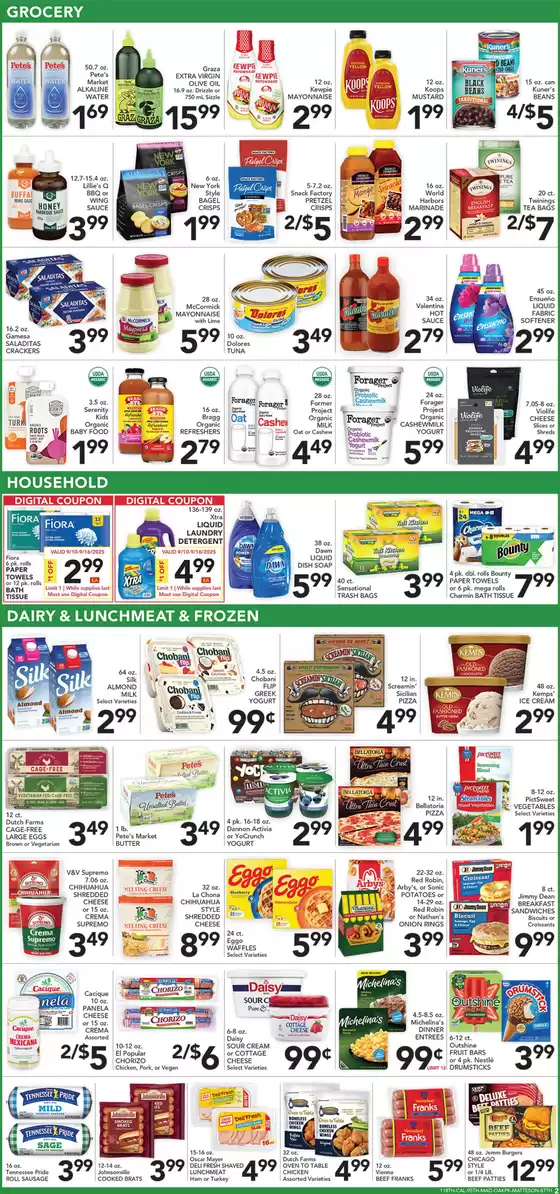 Current special promotions