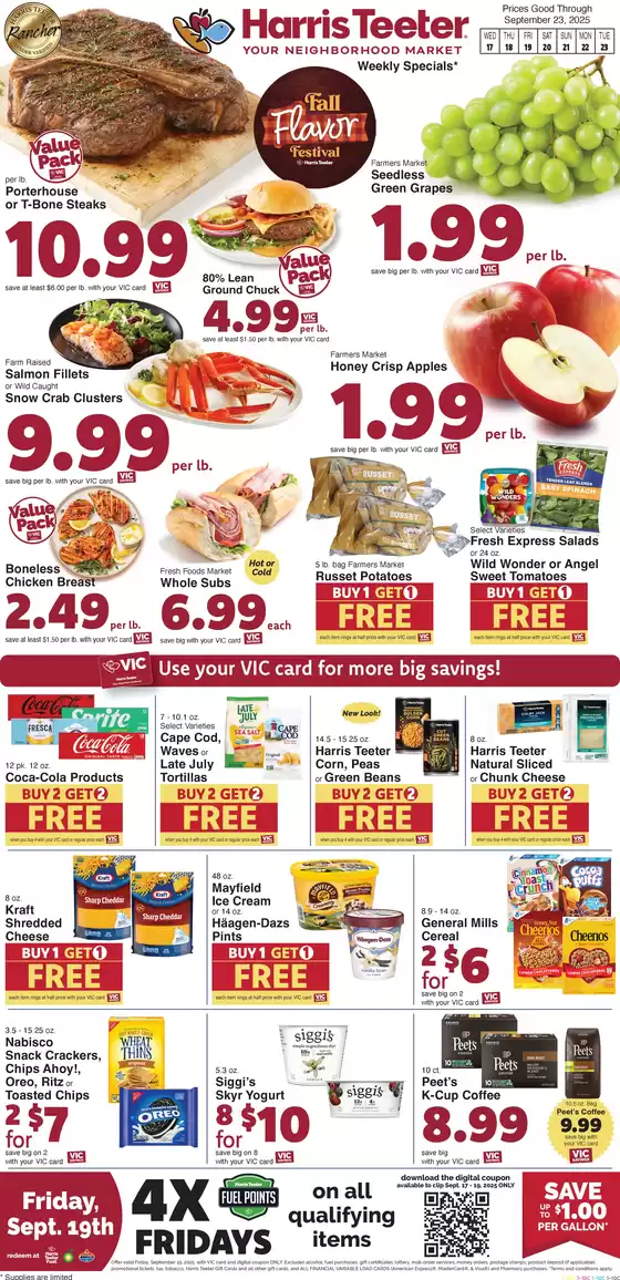 Harris Teeter catalogue in Greensboro NC | Special offers for you | 2025-09-17T00:00:00.000Z - 2025-09-23T00:00:00.000Z