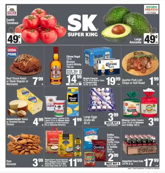 Weekly add Super King Markets