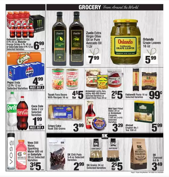 Weekly add Super King Markets