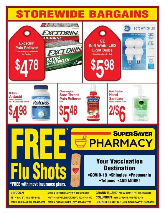Exclusive deals and bargains