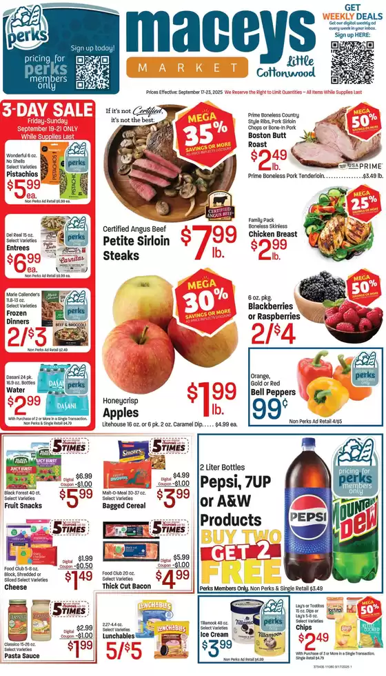 Maceys catalogue in Bullhead City AZ | Current special promotions | 2025-09-17T00:00:00.000Z - 2025-09-24T00:00:00.000Z