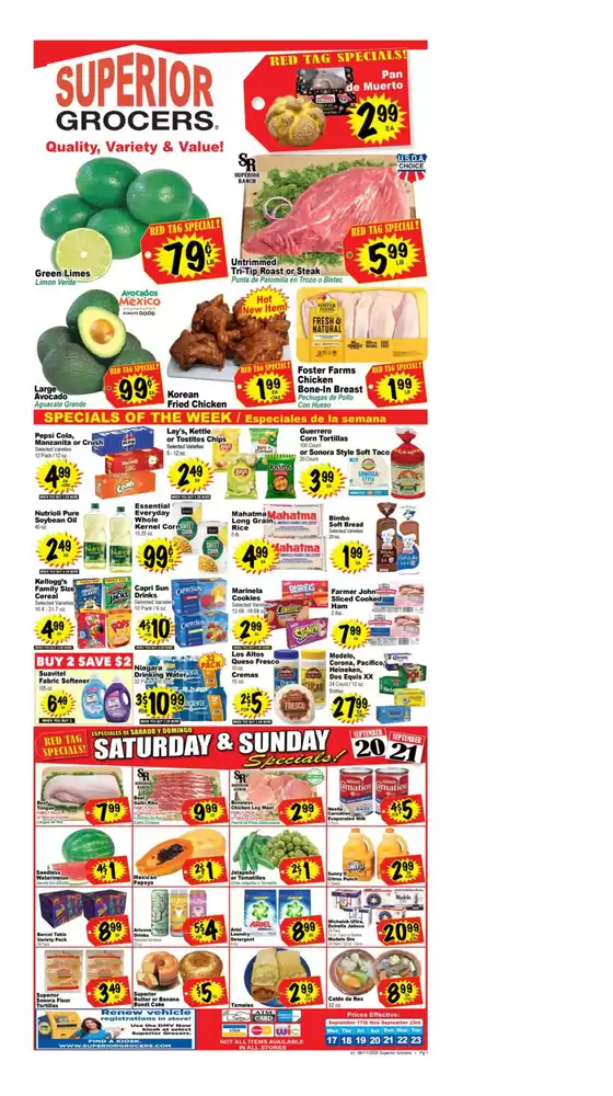Weekly Specials