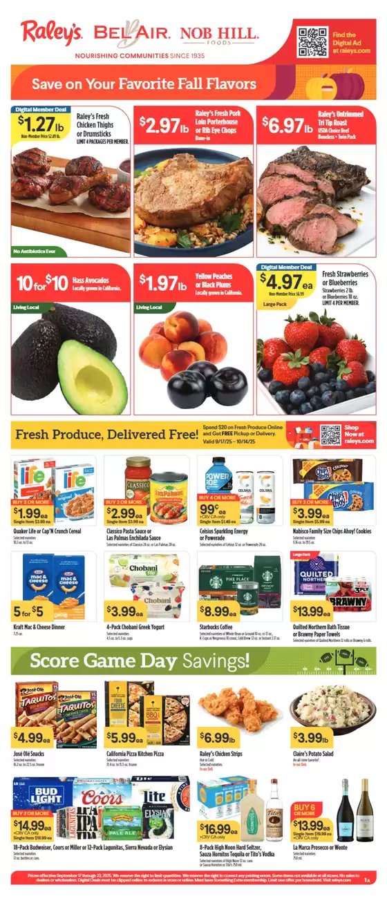Nob Hill weekly ad