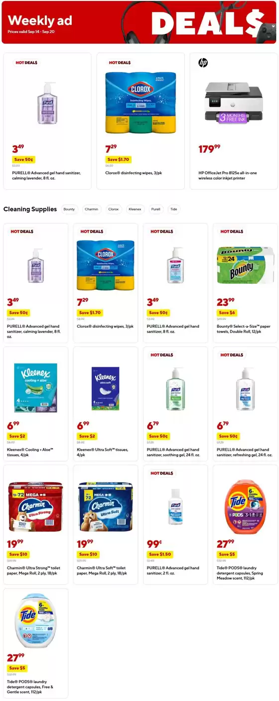 Staples flyer