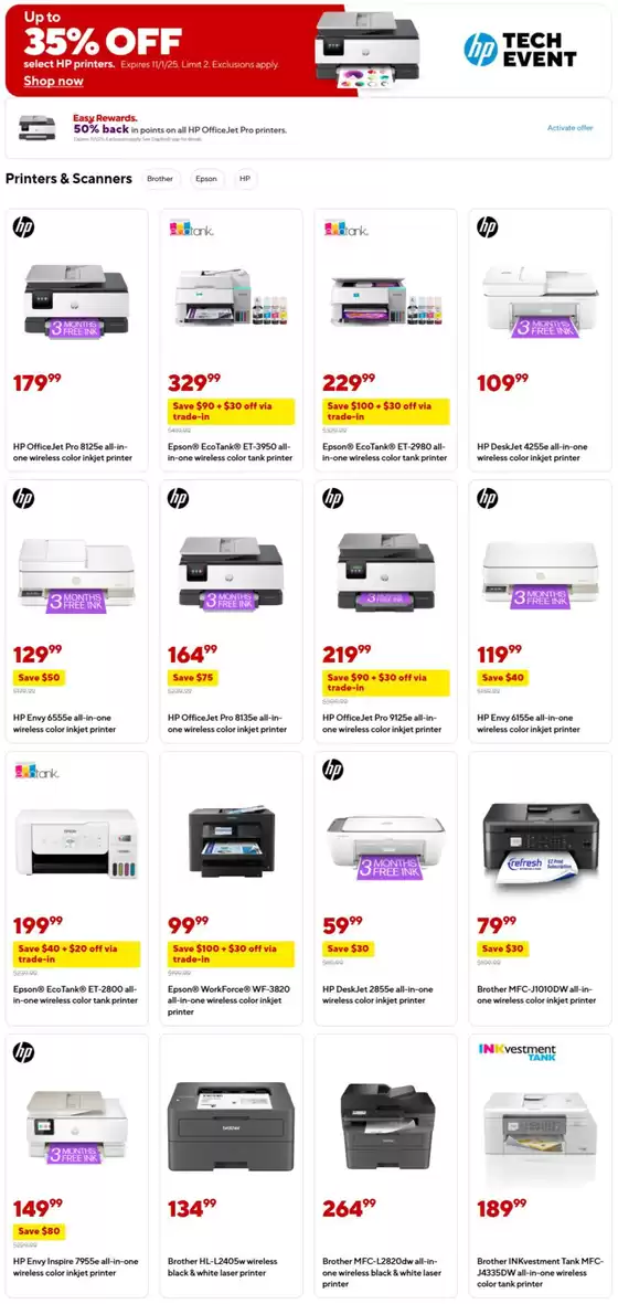 Staples flyer