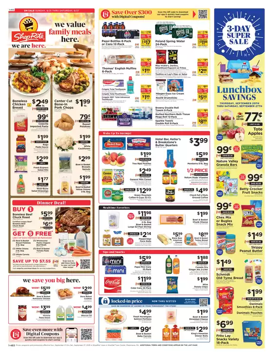 ShopRite catalogue | Top deals for all customers | 2025-09-18T00:00:00.000Z - 2025-09-27T00:00:00.000Z