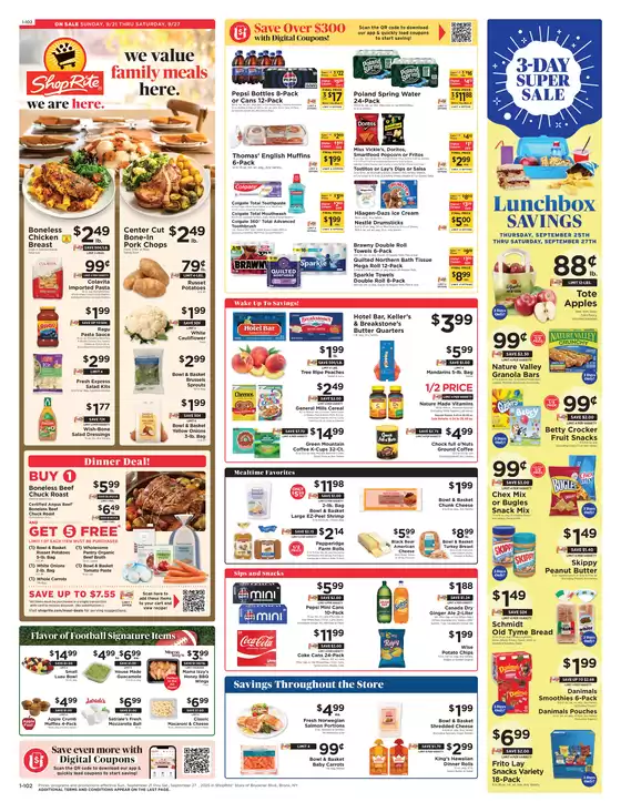 ShopRite catalogue | Special offers for you | 2025-09-18T00:00:00.000Z - 2025-09-27T00:00:00.000Z