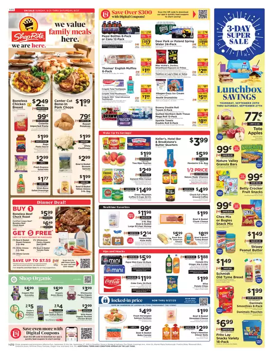 ShopRite catalogue | Top deals and discounts | 2025-09-18T00:00:00.000Z - 2025-09-27T00:00:00.000Z