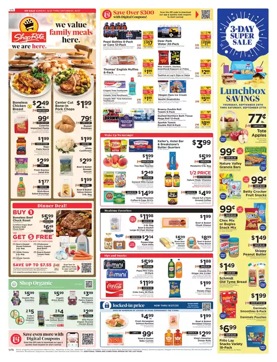 ShopRite catalogue | Top offers for smart savers | 2025-09-18T00:00:00.000Z - 2025-09-27T00:00:00.000Z