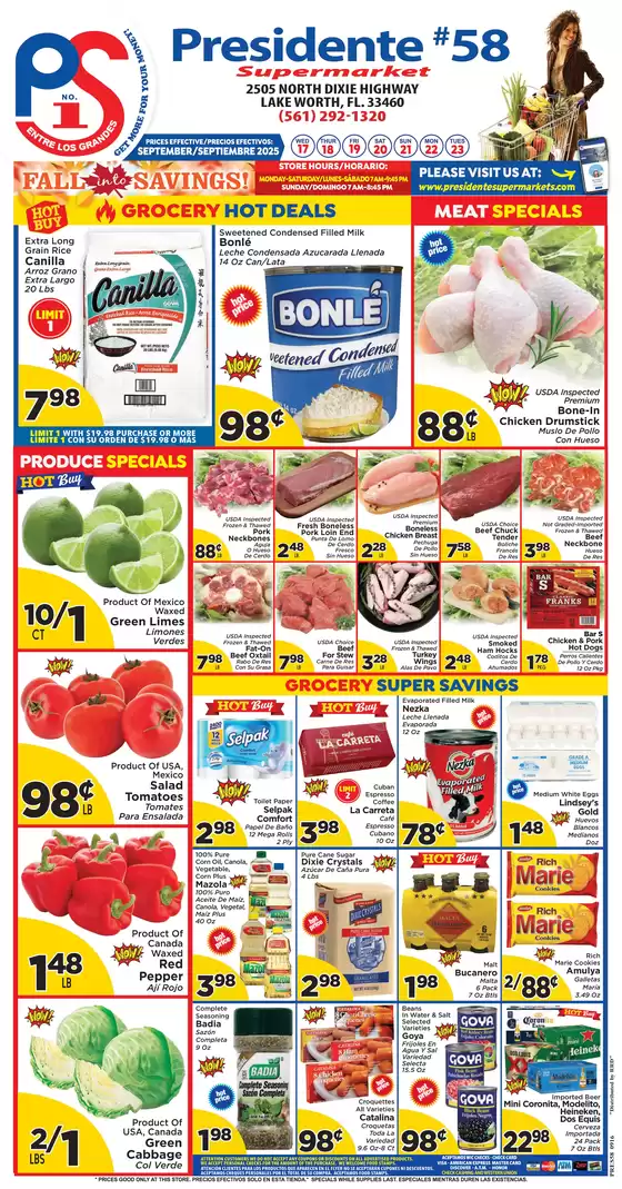 Presidente catalogue in Paso Robles CA | Exclusive bargains | 2025-09-18T00:00:00.000Z - 2025-10-02T00:00:00.000Z