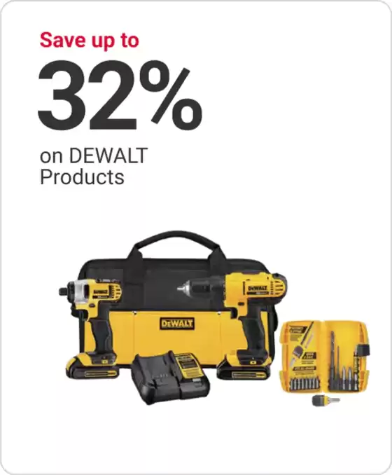 Great discounts on selected products