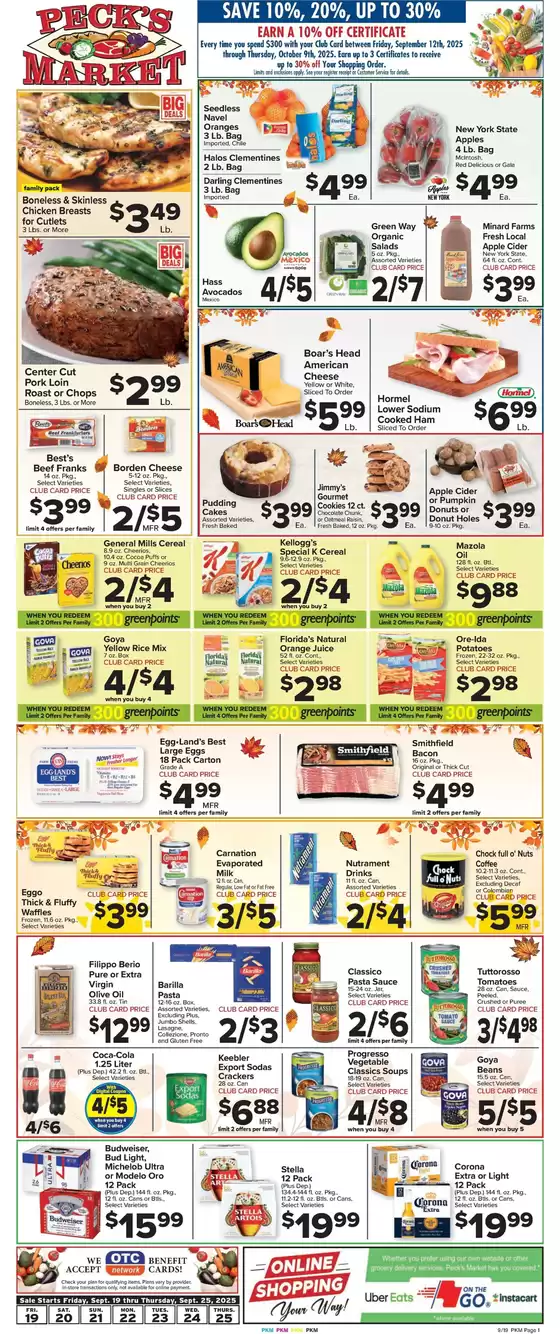 Foodtown supermarkets catalogue in Merrick NY | Attractive special offers for everyone | 2025-09-19T00:00:00.000Z - 2025-09-25T00:00:00.000Z