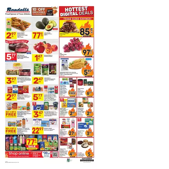 Exclusive deals and bargains