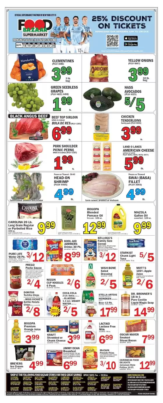 Food Bazaar weekly ad