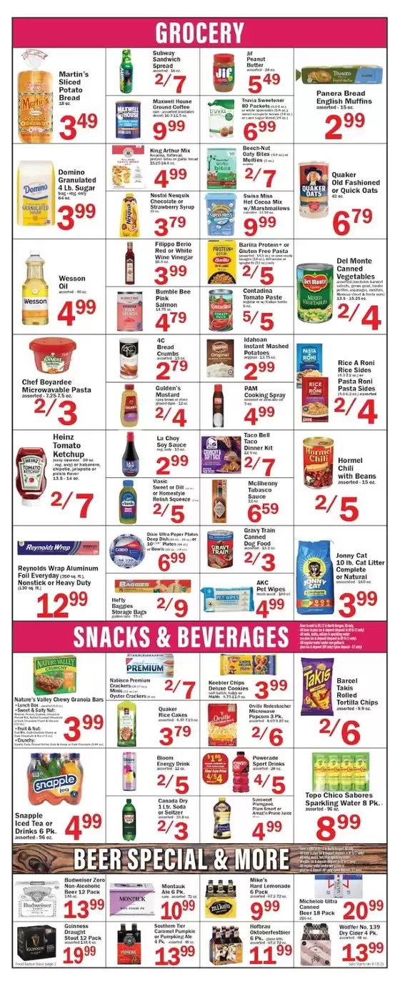 Food Bazaar weekly ad