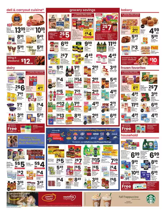 Current special promotions