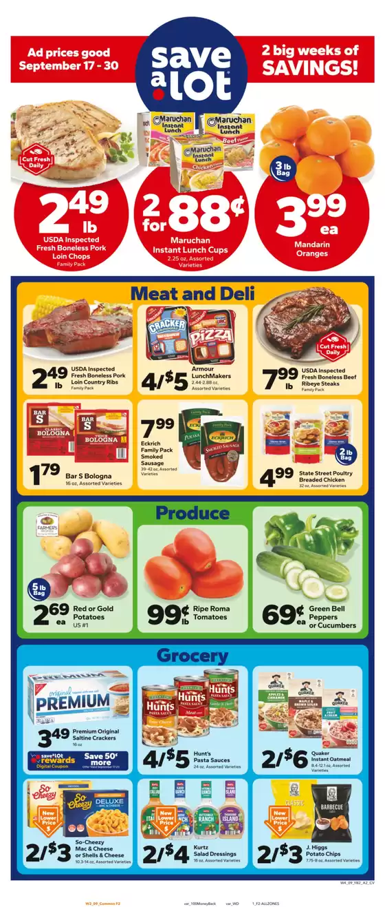 Save a Lot catalogue in Hamden CT | Top deals and discounts | 2025-09-17T00:00:00.000Z - 2025-09-30T00:00:00.000Z
