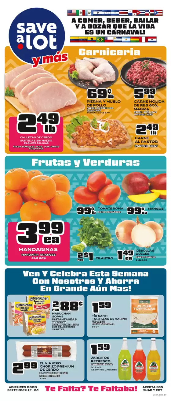 Save a Lot catalogue in Hamden CT | Attractive special offers for everyone | 2025-09-17T00:00:00.000Z - 2025-09-23T00:00:00.000Z