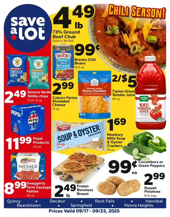 Save a Lot catalogue in Quitman TX | Exclusive bargains | 2025-09-17T00:00:00.000Z - 2025-09-23T00:00:00.000Z