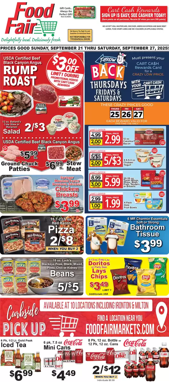 FoodFair catalogue in Baton Rouge LA | Food Fair Weekly Circular 0921-0927 | 2025-09-19T00:00:00.000Z - 2025-09-27T00:00:00.000Z