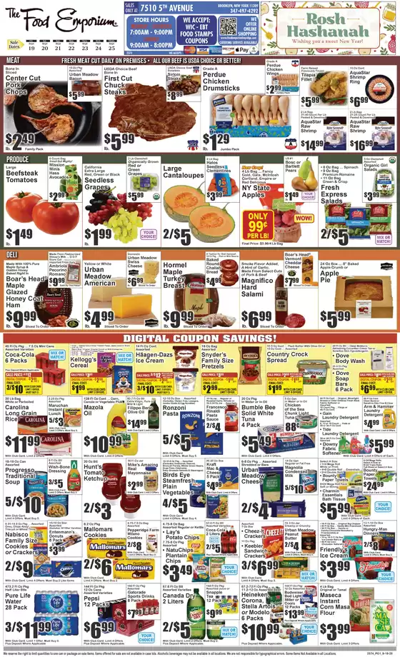 The Food Emporium catalogue in Baton Rouge LA | Special offers for you | 2025-09-19T00:00:00.000Z - 2025-09-25T00:00:00.000Z