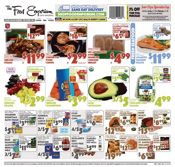 The Food Emporium catalogue in Baton Rouge LA | Exclusive deals and bargains | 2025-09-19T00:00:00.000Z - 2025-09-25T00:00:00.000Z