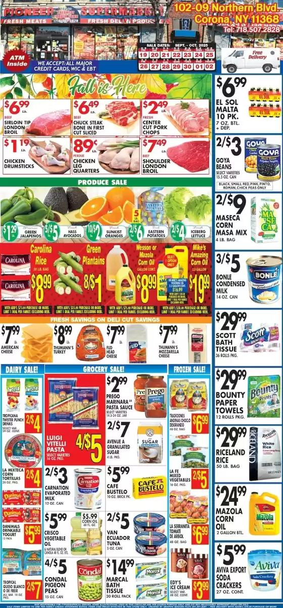 Pioneer Supermarkets catalogue in Greenwich CT | New offers to discover | 2025-09-19T00:00:00.000Z - 2025-09-25T00:00:00.000Z