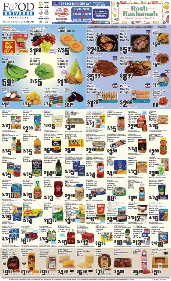 Food Universe catalogue in Valdosta GA | Special offers for you | 2025-09-19T00:00:00.000Z - 2025-09-25T00:00:00.000Z