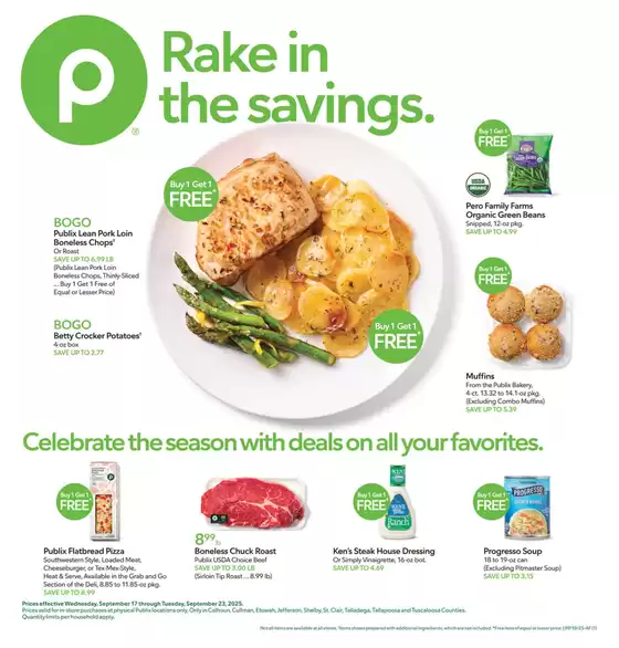 Publix catalogue in Lower Burrell PA | Offers for bargain hunters | 2025-09-17T00:00:00.000Z - 2025-09-23T00:00:00.000Z
