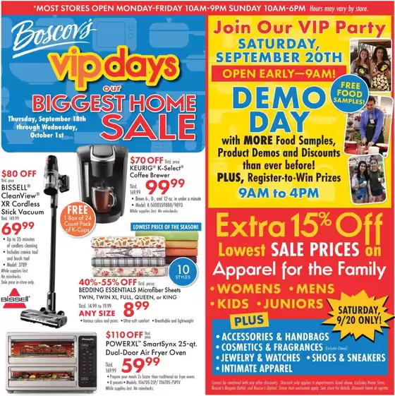 Weekly Ads Boscov's