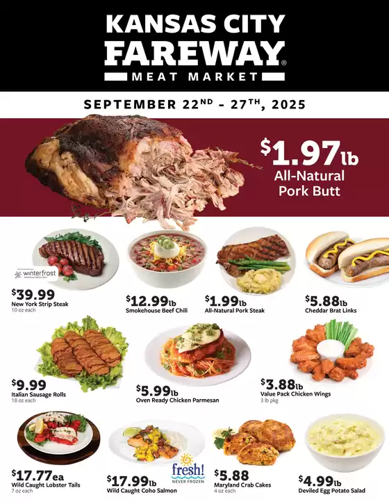Fareway catalogue in Kirkland WA | Great discounts on selected products | 2025-09-21T00:00:00.000Z - 2025-10-05T00:00:00.000Z